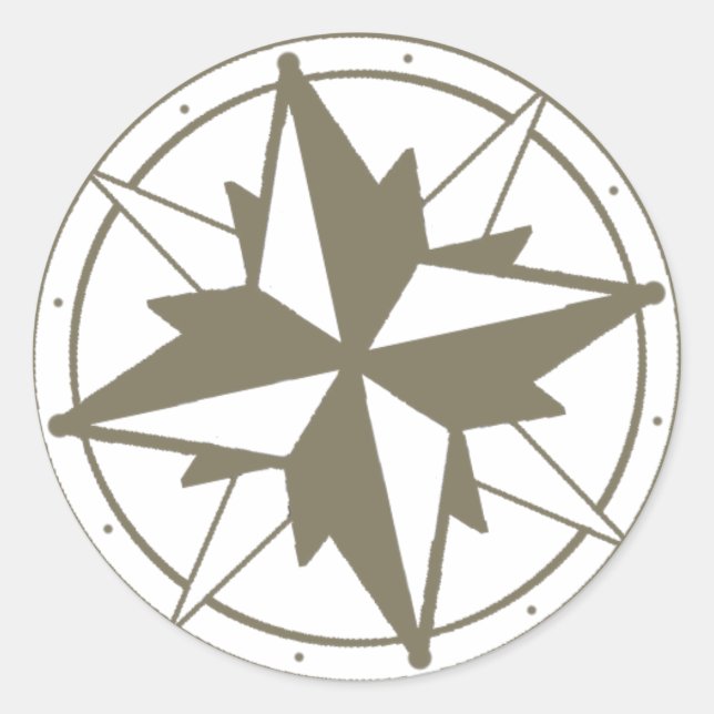 Compass Sticker (Front)