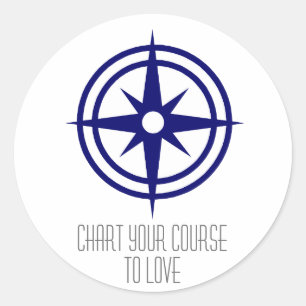 Compass Sticker