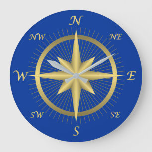COMPASS Wall Clock
