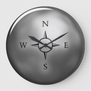 Compass Wall Clock