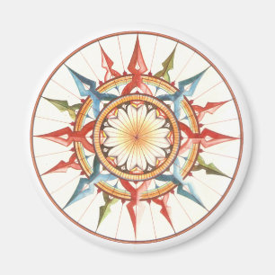compass wind rose magnet