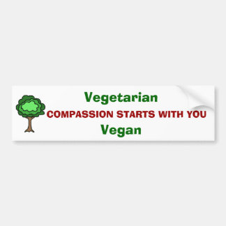 Compassion Bumper Sticker