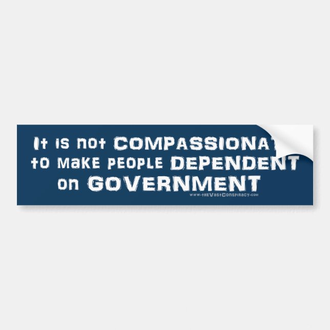 Compassion Bumper Sticker (Front)