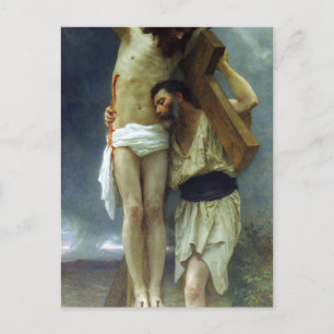 Compassion by William-Adolphe Bouguereau Postcard