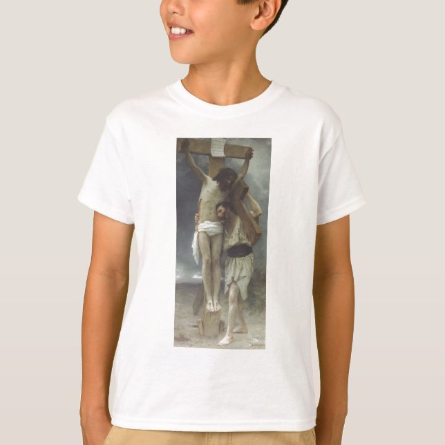 Compassion by William Bouguereau T-Shirt (Front)