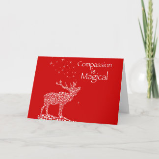 Compassion is Magical Holiday Card