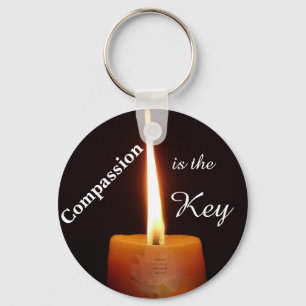Compassion is the Key - SGI Keychain