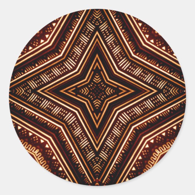 Compassion Love_ Classic Round Sticker (Front)