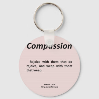 Compassion Romans 12-15 Key Ring