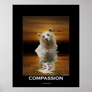 COMPASSION (Spirit Bear) Poster
