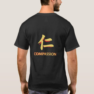 Compassion — The Strong Hand That Heals (仁, Jin) T-Shirt
