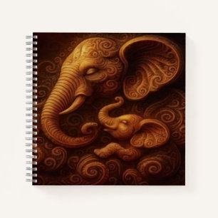 Compassionate Elephants Sketch Notebook