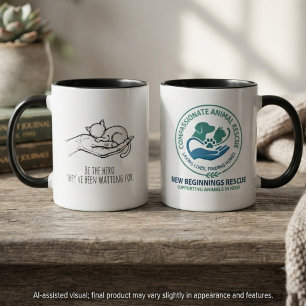 Compassionate Feline Rescue Hero Mug