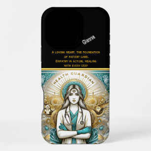 Compassionate Health Guardian Empowerment iPhone 16 Pro Max Case