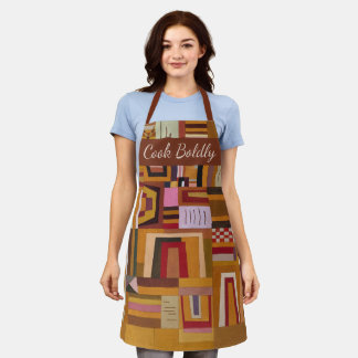 Compensation, Kandinsky Inspired Geometric Art Apron