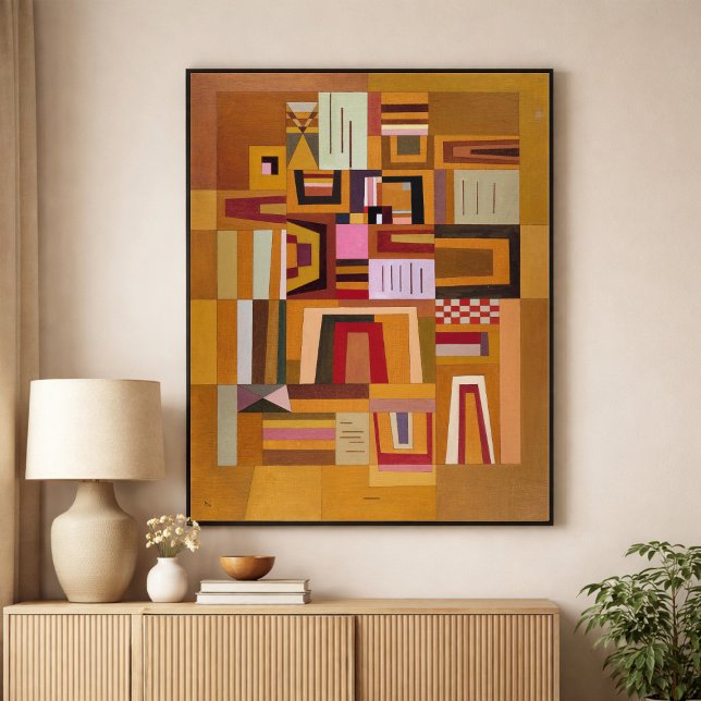 Compensation, Kandinsky Inspired Geometric Art Poster (Creator Uploaded)