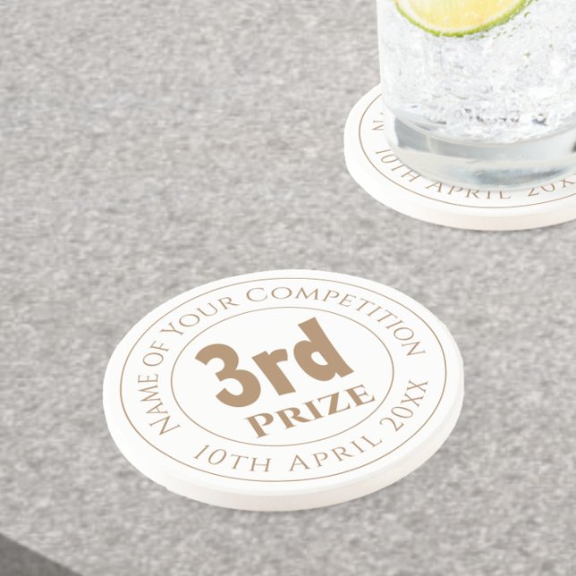 Competition 3rd Prize Trophy Award Coaster (Creator Uploaded)