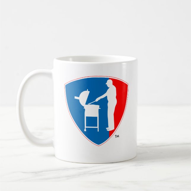 Competition BBQ Logo Coffee Mug (Left)