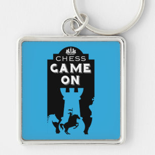 Competitive Chess Players Key Ring