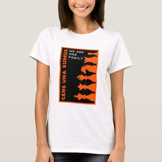 Competitive Chess Players T-Shirt (Front)
