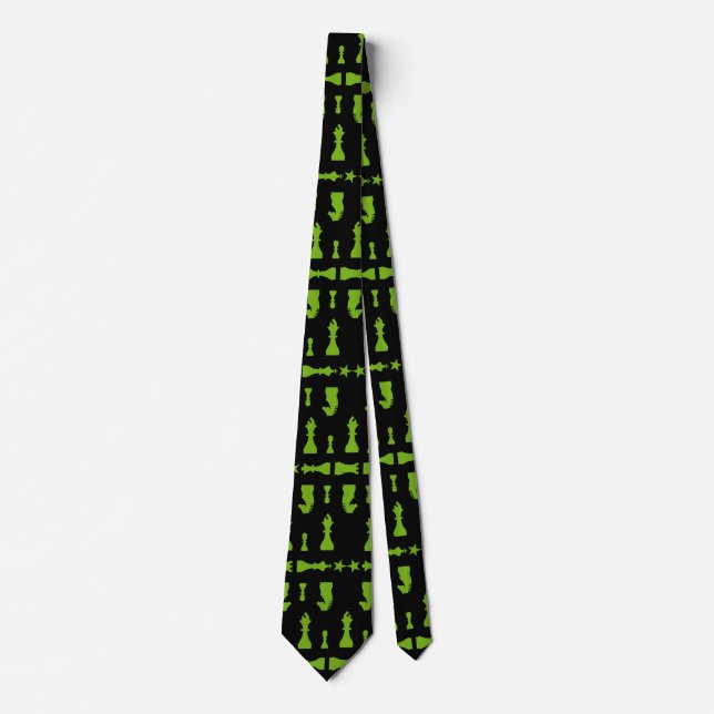 Competitive Chess Players Tie (Front)
