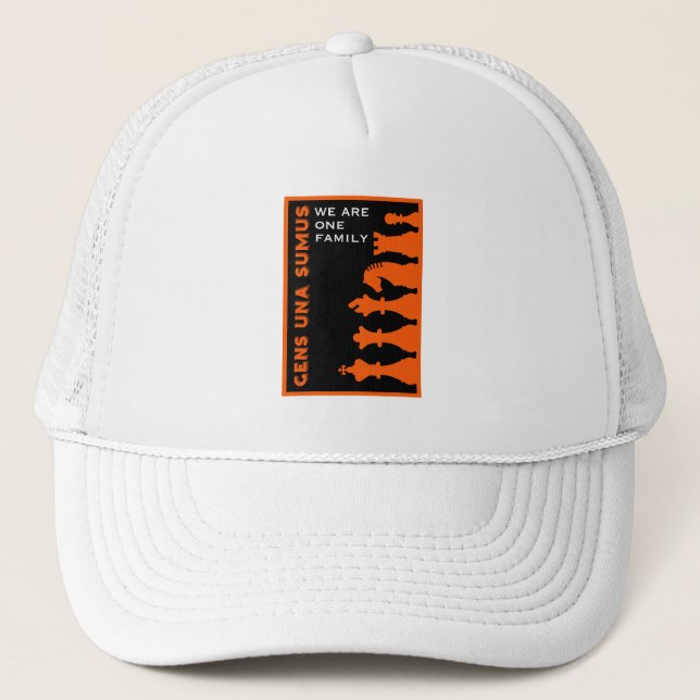 Competitive Chess Players Trucker Hat (Front)