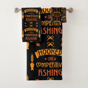 Competitive Fishing Gifts Bath Towel Set