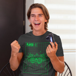 Competitive Gamer Game Player #1  T-Shirt