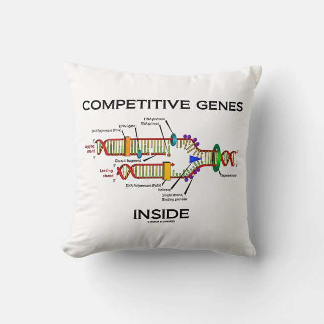 Competitive Genes Inside (DNA Replication) Cushion (Front)