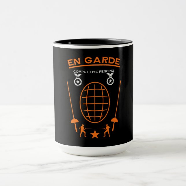 Competitive Sword Fencing Mug (Center)