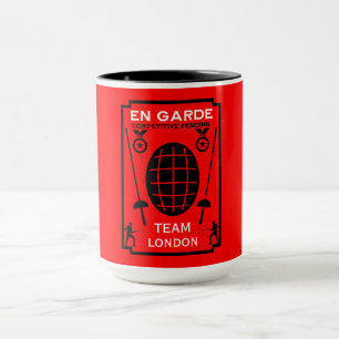 Competitive Sword Fencing Mug