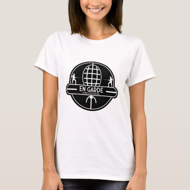 Competitive Sword Fencing T-Shirt (Front)