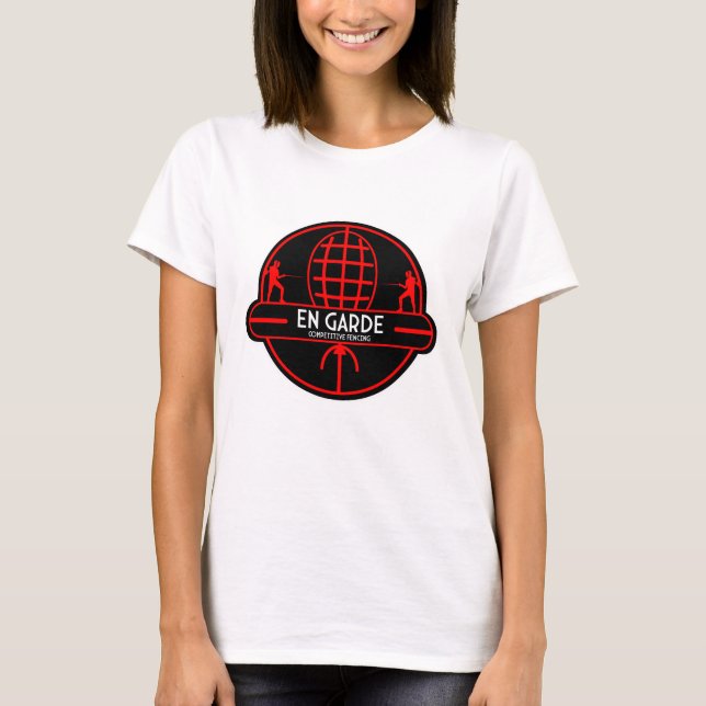 Competitive Sword Fencing T-Shirt (Front)