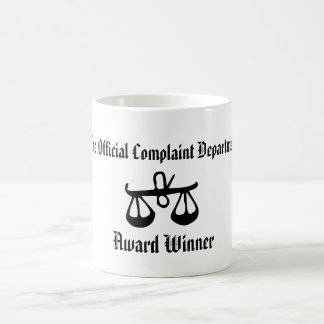 Complaint Award Winner Coffee Mug
