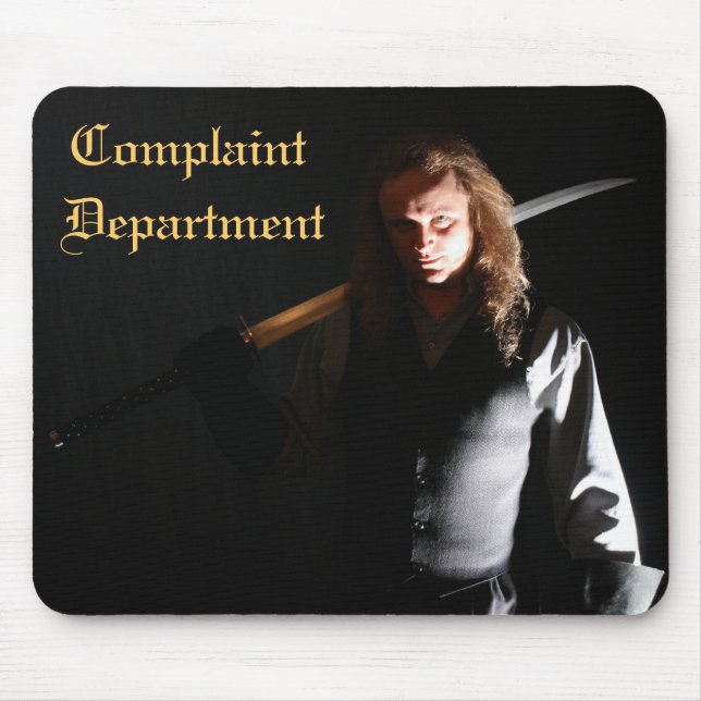 Complaint Department Executioner Mouse Pad (Front)