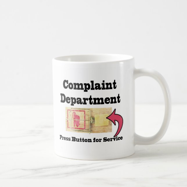 Complaints Department Coffee Mug (Right)
