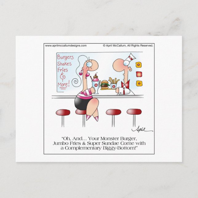 COMPLEMENTARY ITEM by April McCallum Postcard (Front)