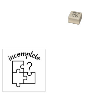 Complete Building Block Grading Rubber Stamp