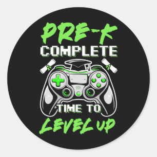 Complete Gaming Apparel 1  Classic Round Sticker