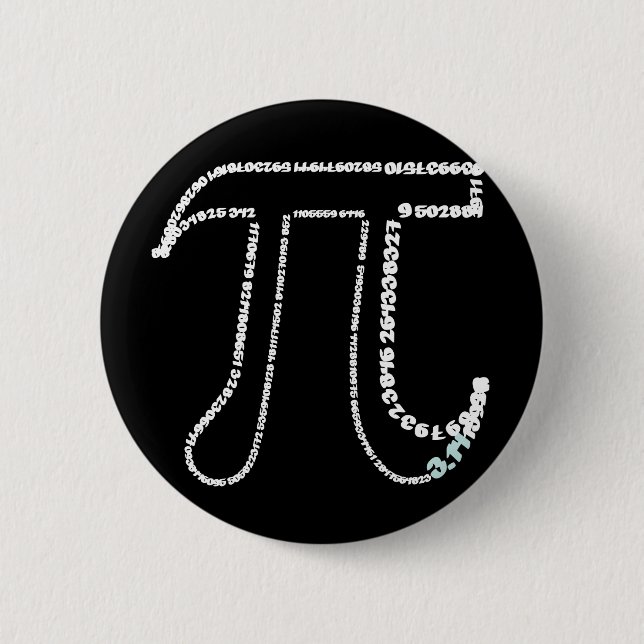 Complete Pi Day 6 Cm Round Badge (Front)