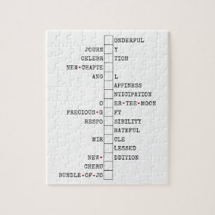 Complete & Reveal - Pregnancy Announcement Puzzle