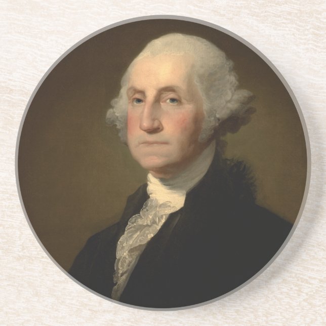 Completed Anthaeneum George Washington, Stuart Coaster (Front)