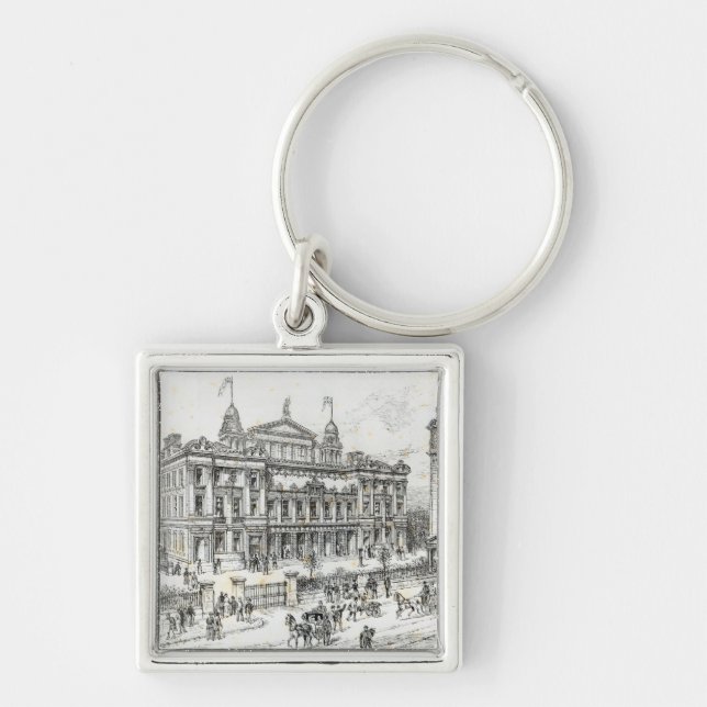 Completed buildings of the People's Palace Key Ring (Front)