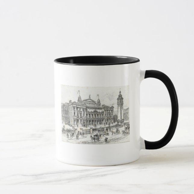 Completed buildings of the People's Palace Mug (Right)