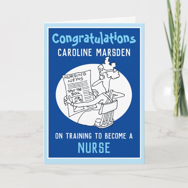 Completed Nurse Training Card (Front)
