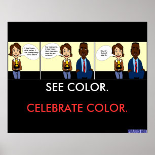 Completely Colour Blind Poster