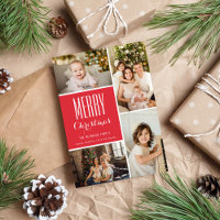 Completely Custom Holiday Photo Collage