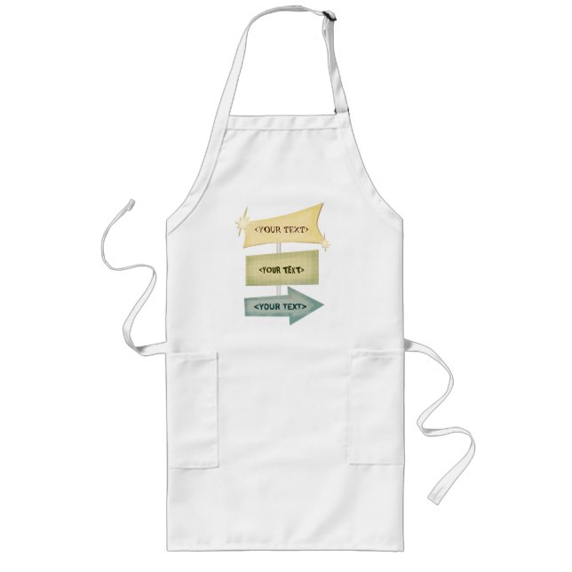 Completely Custom / Personalised  Apron (Front)