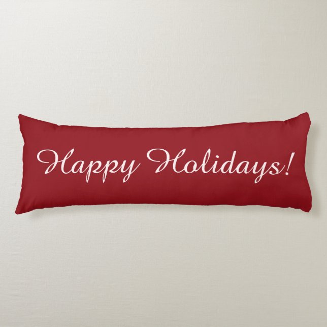 Completely customisable Holidays body pillow (Front)