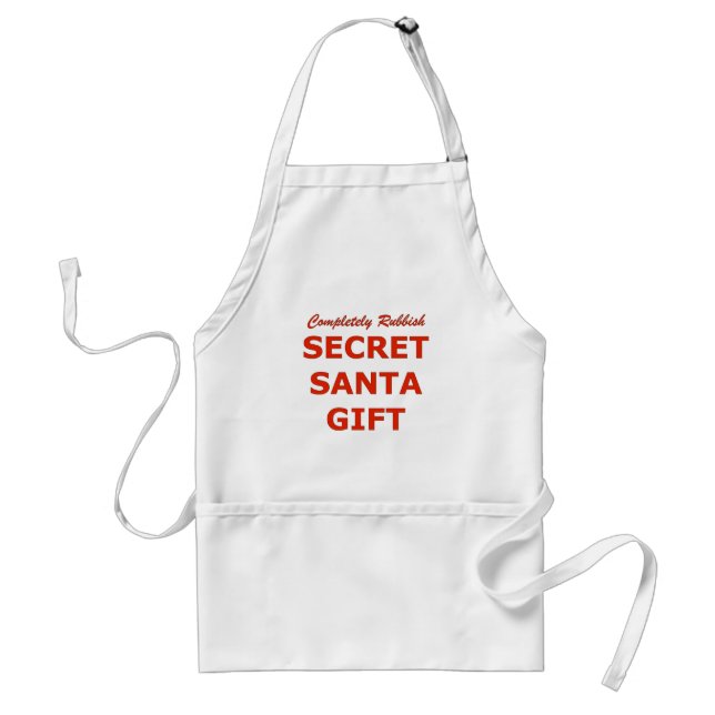 Completely Rubbish Secret Santa Gift Standard Apron (Front)